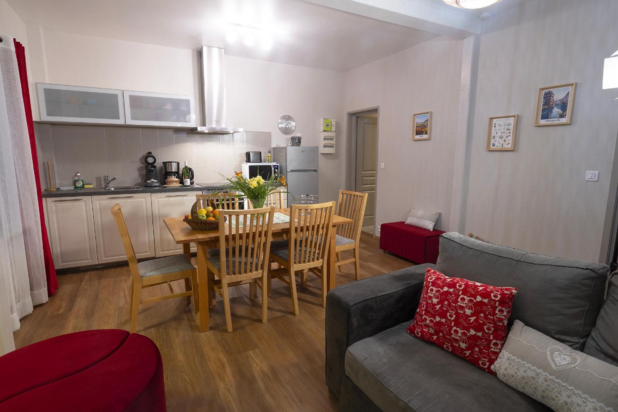 Muscat - Bel Appartement Renove Recemment - Au Pied Du Vignoble - Parking Gratuit 리크위르 외부 사진