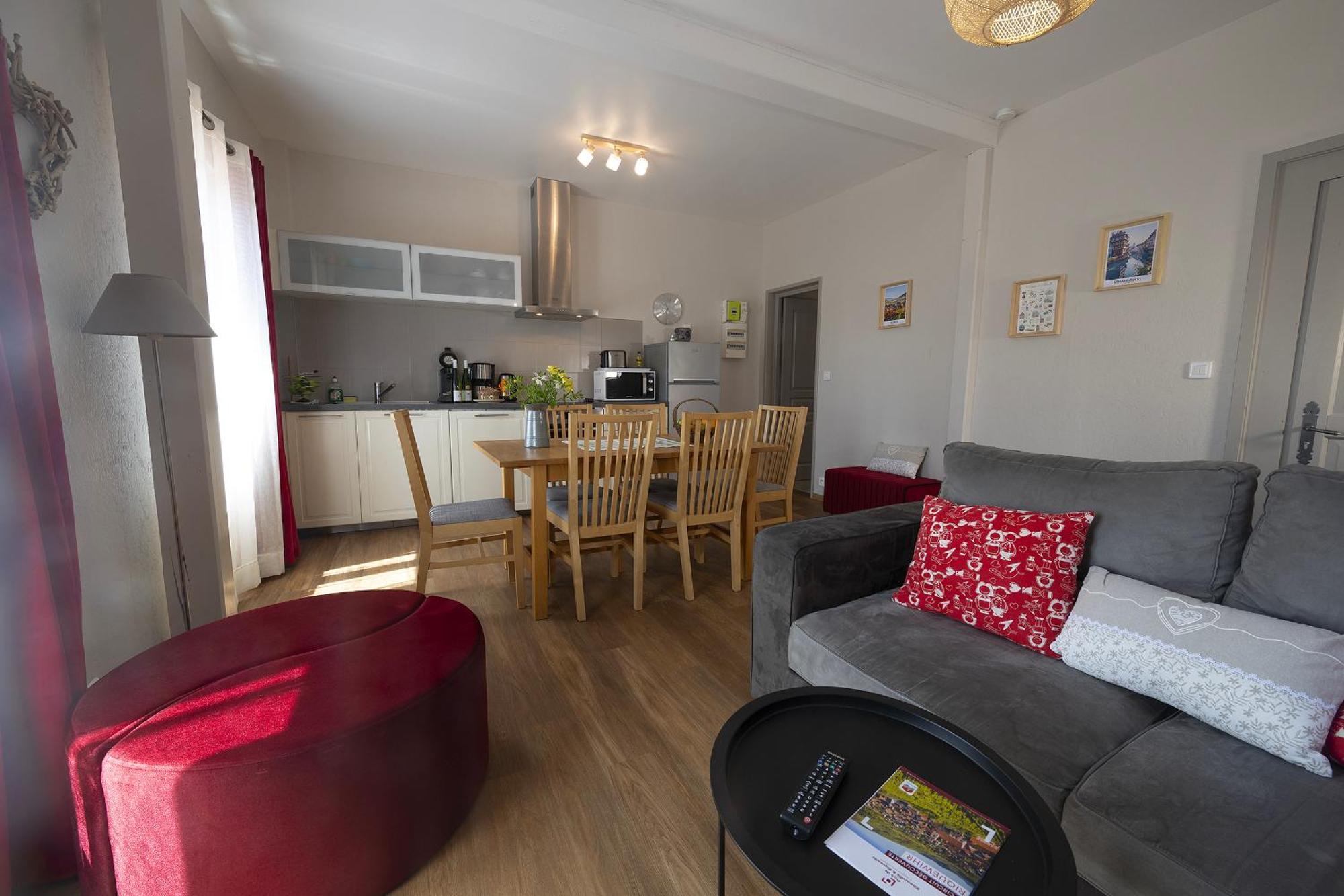 Muscat - Bel Appartement Renove Recemment - Au Pied Du Vignoble - Parking Gratuit 리크위르 외부 사진